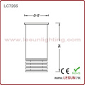 Mini 1W de aluminio empotrado LED luz del gabinete LC7265